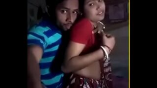 Desi Indian village couple having secret sex