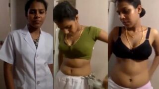 Indian doctor xxx porn during dress change