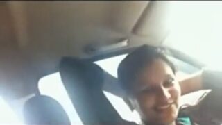 Kerala girl mary hot blowjob to lover in car