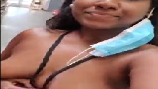 Sexy telugu girl nude show in supermarket