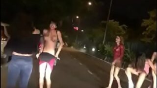 Nude desi shemales video on road