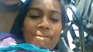 Telugu college girl outdoor sex mms