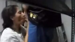 Gujarati housewife blowjob to family friend