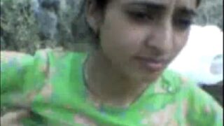Hot desi small town girl outdoor fuck