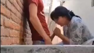 Delhi aunty neighbor sex in gully