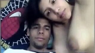 Self made sex video of desi girl with cousin