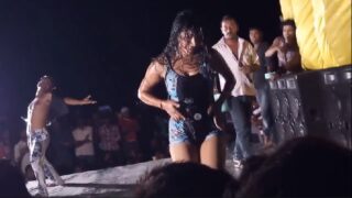 Bhojpuri recording dance video with sexy girl