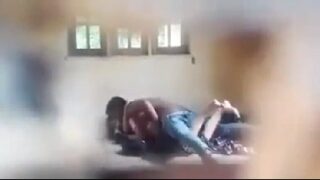 Hidden cam video of indian girl with servant