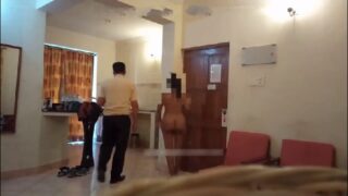 Naughty indian bhabhi nude with room service