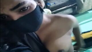 Indian hostel girl nude video call