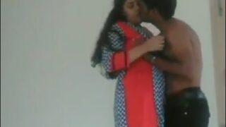 Kissing sexy tits of kannada bhabhi