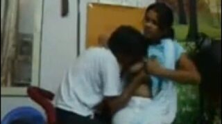 Telugu girl boobs sucking porn at home
