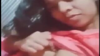 Mallu chechi hot big boobs and pussy selfie