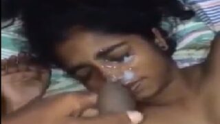 Cum facial on bangalore sexy girl