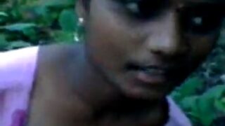 Playing with dark nipples of village desi girl