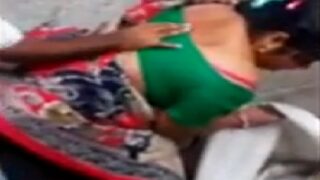 Street cleaner indian aunty ass fucked quick