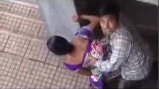Mumbai flat maid sex with security caught