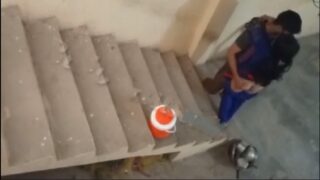 Gujarati aunty hot ass sex in bunker caught