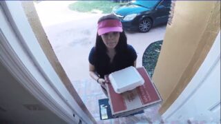 Fucking pizza delivery girl desi bf