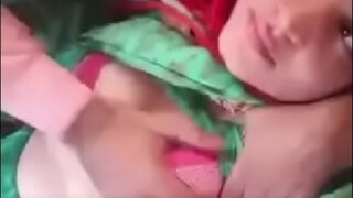 Punjabi bhabhi boobs sucked by uncle in car