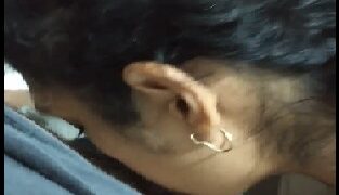 Telugu college girl blowjob to peon