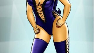 Savita bhabhi as sexy catwalk model porn