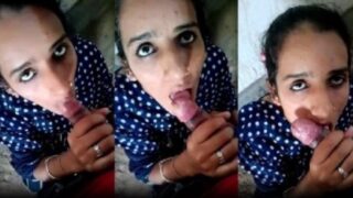 Dehati maids mother giving blowjob