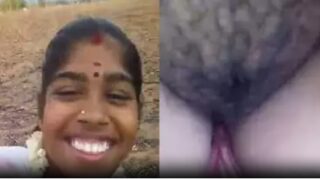 Tamil village girl showing pussy and pissing