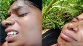 Andhra village lady sex with lover in field