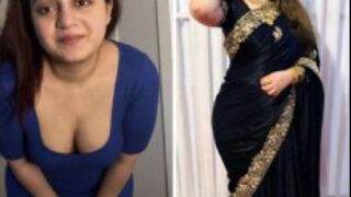 Canadian desi nri bhabhi in saree nude porn