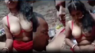 Dehati nachne wali randi secret sex at hut