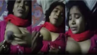 Mangalore rich guy sucking boobs of maid