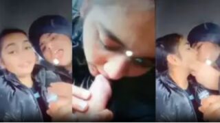 Amritsar guy sex with girlfriend in car