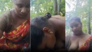 West bengal village aunty in saree sex in forest