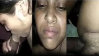 Blowjob sex mms of slim naked up village bhabhi