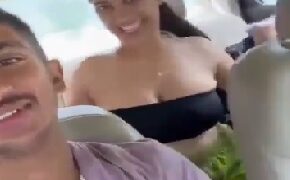 Delhi girl prethi steamy car sex with boyfriend