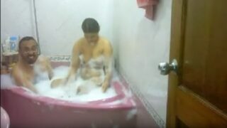 Mumbai aunty priya steamy jacuzzi shower sex
