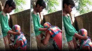 Bihari village girl sweety wild open-air sex session