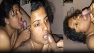 Dusky bengali village milf nude passionate blowjob