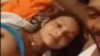 MP bhabhi madhavi selfie porn with young lover