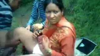 Nepali wife fucked by stranger in front of husband