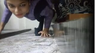 Bangalore homely girl ass fucked at guest house