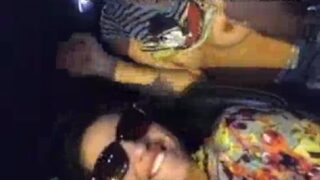 delhi drunk girls showing boobs lesbian kiss in car