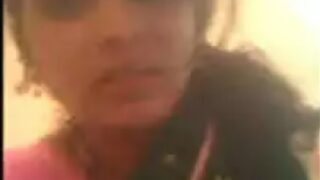 Homely pink saree aunty manju sex with servant