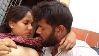 lucknow girl fathima boobs sucked by lover in backyard