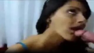 stylish delhi girl neha blowjob to college senior