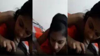 deepthroat blowjob by naked pune college girl misha
