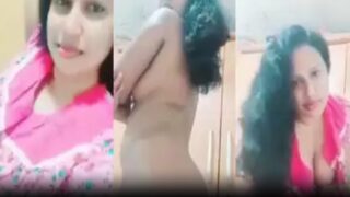shimla bhabhi in nighty flaunting naked body for bf