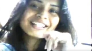 beautiful telugu girl anushka gives blowjob to bf in car